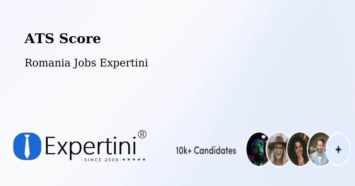 Resume ATS Score & Job Description Match Tool – Coștiui - Romania Jobs Expertini